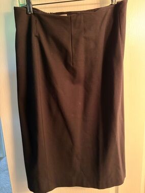 Halogen Black Pencil Skirt - Sleek High-Rise Silhouette